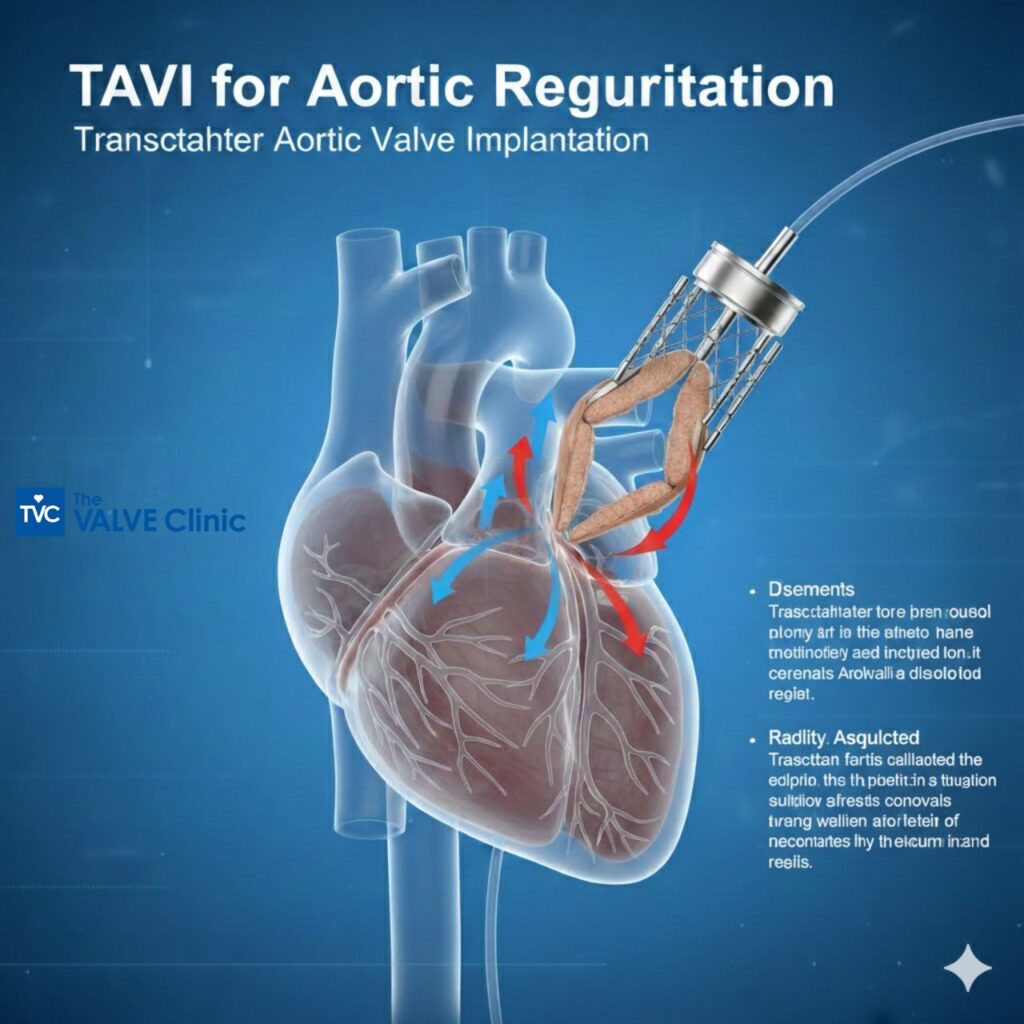 TAVI for Aortic Regurgitation