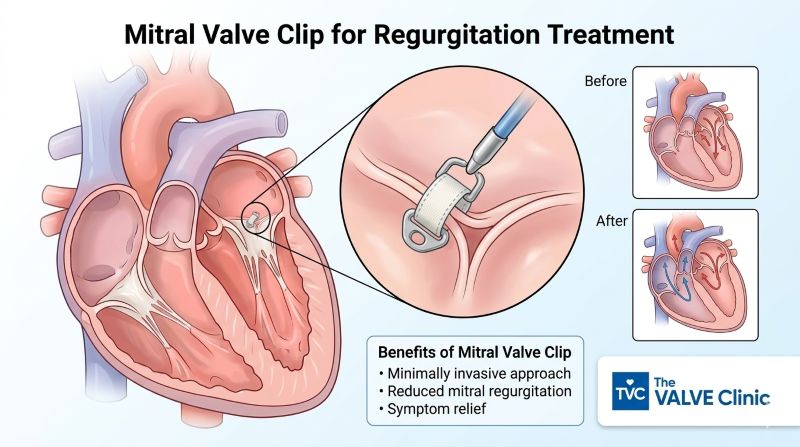 Why Cardiologists Recommend Mitral Valve Clip Procedure for High-Risk Patients mitral valve clip procedure