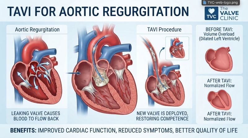 TAVI for Aortic Regurgitation: Can It Treat a Leaky Aortic Valve? TAVI for aortic regurgitation