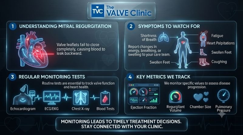 Mitral Regurgitation Monitored Before Treatment