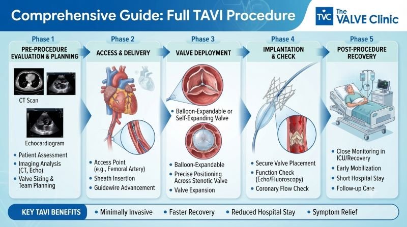TAVI procedure