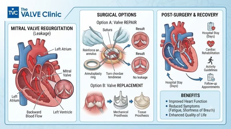 mitral valve regurgitation surgery