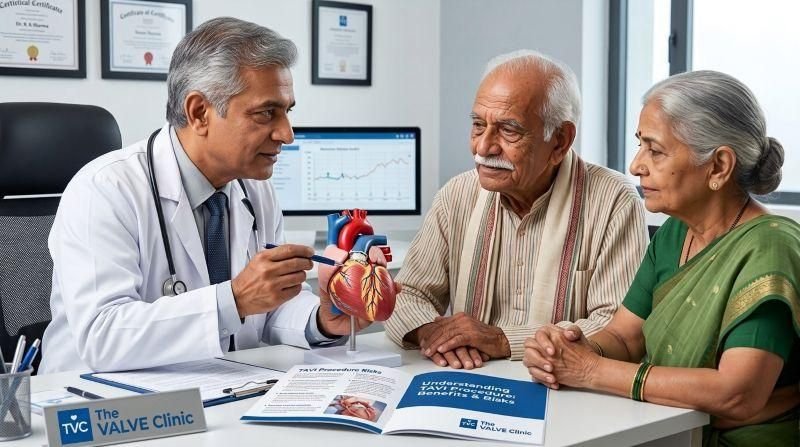 TAVI procedure risks in elderly patients